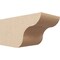 Ekena Millwork 6in. W x 6in. H x 12in. L Carmel Woodgrain TimberThane Rafter Tail, Primed Tan RFTUR06X06X12CARRCPR - alternate 1
